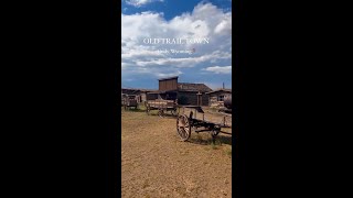 Old Trail Town in Cody Yellowstone [upl. by Ellertnom]