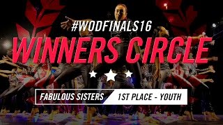 Fabulous Sisters  Winners Circle 1st Place Youth  World of Dance Finals 2016  WODFinals16 [upl. by Moseley770]