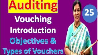 Auditing  Vouching and verification  Vouching Income [upl. by Einegue]