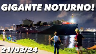 GIGANTE saindo em Itajaí Santa Catarina Brazil ​⁠BielTurismo [upl. by Oiromed]