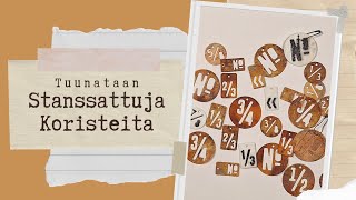 Tuunataan stanssattuja numerolaattoja [upl. by Ariam]