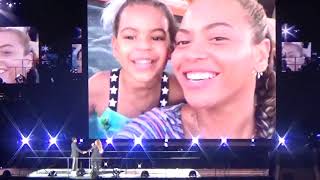 Beyonce amp Jay Z  Young Forever  Outro  ON THE RUN 2 Tour  Live In Manchester 130618 [upl. by Nauwaj316]