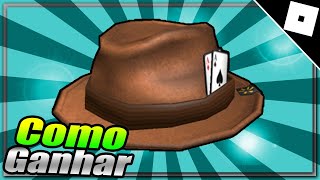 Como Ganhar o item Adventure Fedora Roblox Limited UGC FREE [upl. by Lali]