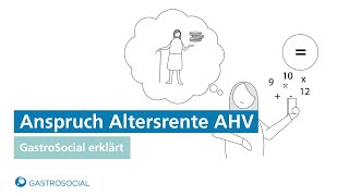 Anspruch Altersrente AHV – GastroSocial erklärt [upl. by Ulysses]