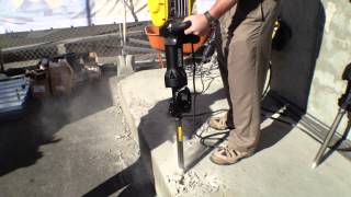 DeWALT D25960K 40 lb Demo Hammer with Dust Extraction Demo [upl. by Aetnuahs333]