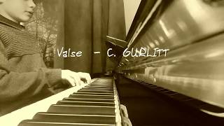 Valse  C Gurlitt  Piano [upl. by Sucirdor]