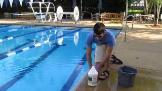 How to add muriatic acid to pools safely and without fumes [upl. by Wendelina]