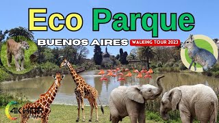 【5K】Recorriendo ECO PARQUE BUENOS AIRES  PALERMO  WALKING TOUR Primavera 2023 [upl. by Sholom]