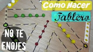 DIY  Como hacer Tablero del Juego quotNO TE ENOJESquot  VIROLITA GARCIA [upl. by Trevorr]