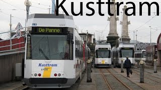 Complete CAB RIDE Kusttram Trajectvideo Knokke  Oostende  De Panne 2015 [upl. by Hsak]