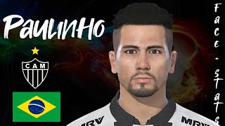 PAULINHO  FACE  STATS  PES 2018  COMO CREAR  HOW TO CREATE  COMO FAZER [upl. by Oirretno90]