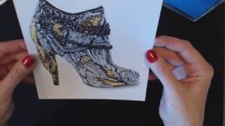 ASMR Whisper  Design Shoe PageADay Calendar  Southern Accent [upl. by Minsat]