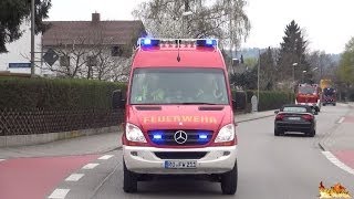 B5  Brennt Altenheim Großübung für Feuerwehren aus drei Landkreisen in FeldkirchenWesterham [upl. by Ajiak639]