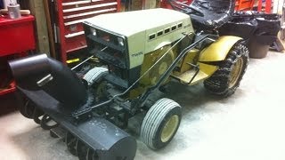 Sears Suburban SS16 Snowblower Repairs Part 1 of 2 [upl. by Perren]