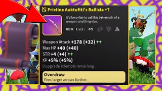 CRAFTING THE ULTIMATE BOW ON VESTERIA GOT GOLD TIER [upl. by Annam388]