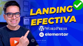 Cómo crear una landing page profesional en Wordpress GRATIS ✅ Página de Aterrizaje Efectiva 👌 [upl. by Heti]