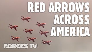 Red Arrows North American Tour 2019 • FULL DOCUMENTARY  Forces TV [upl. by Ciredor]