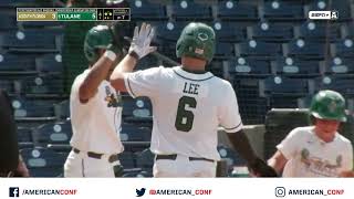 Highlights  Tulane 9 South Florida 6 [upl. by Yetsirhc]