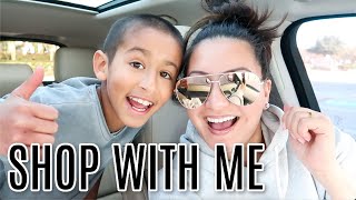 SHOPPING WITH US  Mommy Son Day VLOG  LuxMommy [upl. by Adgam123]