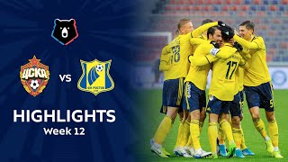 Highlights CSKA vs FC Rostov 13  RPL 201920 [upl. by Armond]