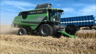 Deutz Fahr C9206  Moisson 015 [upl. by Atirehc]