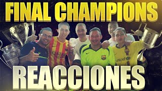 FINAL CHAMPIONS LEAGUE 2015  REACCIONES EN DIRECTO [upl. by Rheims759]