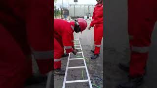 Ladder Drill and Knot Tying [upl. by Latricia]