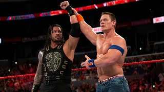 John Cena amp Roman Reigns vs Randy Orton amp Kane Raw June 30 2014 [upl. by Aihsik]