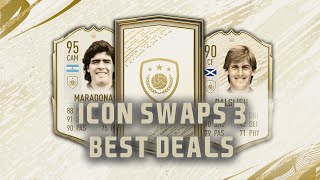 WHO TO PICK IN ICON SWAPS 3 BEST COMBOS AND OPTIONS FIFA 20 Ultimate Team [upl. by Ahseital]