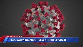 CDC warning about new strain of COVID [upl. by Anni]