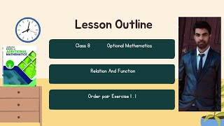 Relation and Function  Class 8 Exercise 11 [upl. by Mychal]