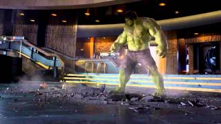 Hulk Smashing Loki Clip Avengers HD [upl. by Eenahs510]