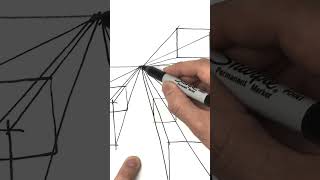 Drawing Cylinders in 1 Point Perspective art 1pointperspective [upl. by Acina]