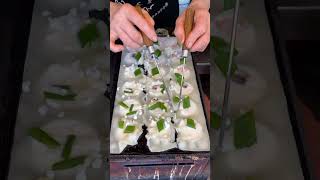 Amazing skill of Takoyaki Master  KOREAN STREET FOOD shortvideo [upl. by Novoj]