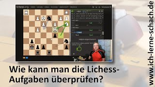 Wie überprüft man LichessAufgaben  Für Richard [upl. by Yalonda449]