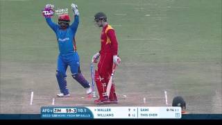 ICC WT20 Afghanistan vs Zimbabwe Match Highlights [upl. by Atikkin433]