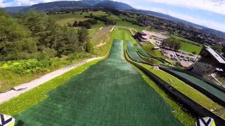 GOPRO Hero 3 Skijumping Villach [upl. by Ruhtracam]