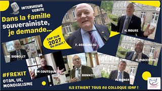 ENTRETIENS CROISES AU COLLOQUE IDNF SAMEDI 1ER JUIN [upl. by Neom]