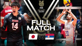 🇯🇵 JPN vs 🇷🇸 SRB  Paris 2024 Olympic Qualification Tournament  Full Match  Volleyball [upl. by Erbua236]