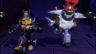 High octane bumblebee and Drift run angry bird’s transformers [upl. by Lombardi623]