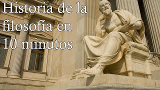 HISTORIA DE LA FILOSOFÍA EN 10 MINUTOS [upl. by Veejar531]