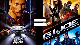 24 Reasons Street Fighter amp GI Joe Rise of Cobra Are The Same Movie [upl. by Kavita398]