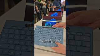 Surface Pro Flex Keyboard First impressions microsoftevent [upl. by Redd]