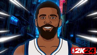 Kyrie Irving Face Creation  NBA 2K24 [upl. by Nwavahs]