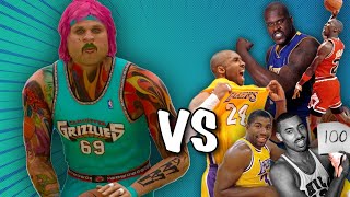 1 MAN VS 5 NBA LEGENDS [upl. by Oirromed]