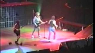 ACDC money talks  LIVE 3cam mix 1991 march 30 FRANKFURT GERMANY [upl. by Thgiwed]