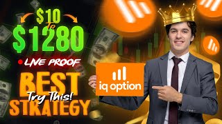 IQ Option  Make 1000 Per Day with This Simple IQ Option Strategy  Live Proof [upl. by Orecul]