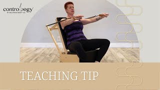 Expanded Range of Motion on the Contrology® Arm Chair  Teaching Tip [upl. by Scandura]