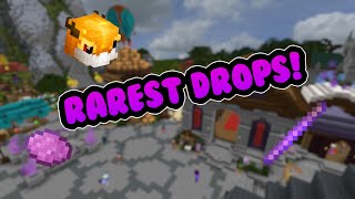 The RAREST DROPS in Hypixel Skyblock [upl. by Ardnalac]