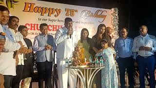 Goan Reporter Churchill Alemao speaking at his Birthday Celebrations [upl. by Unni]